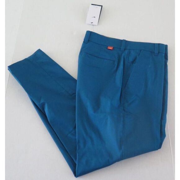 Nike DA4089 404 Men's Sz 34x32 Marina Blue Dri-Fit UV Golf Chino Pants $85 - Picture 4 of 9